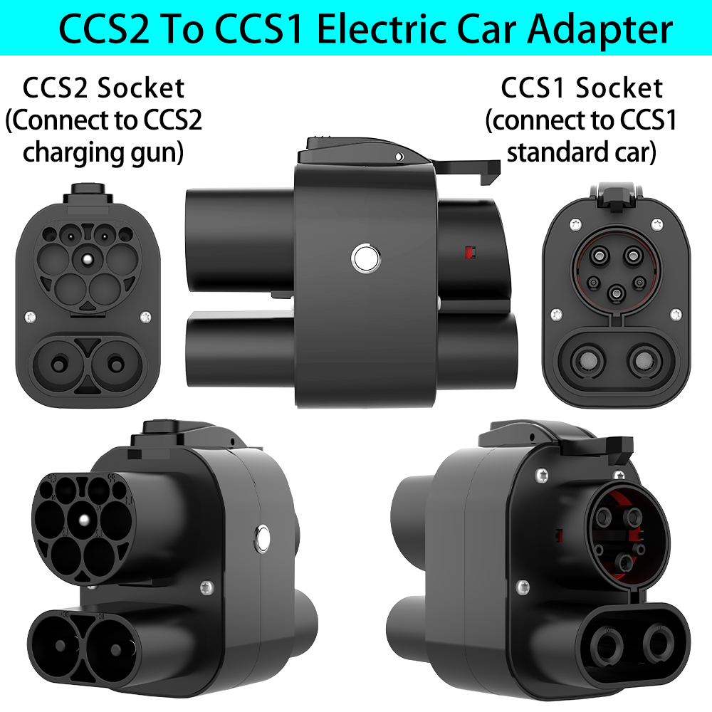 EV Adapter CCS2 to CCS1 250A 2 - огляд і ціна Ccs2 To Ccs1 Fast Charge Adapter 250Kw