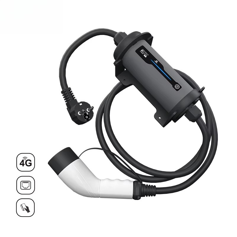 Type 2 to Red CEE Plug Electri - огляд і ціна Portable Ev Charger 32A Type 2 Cee Plug