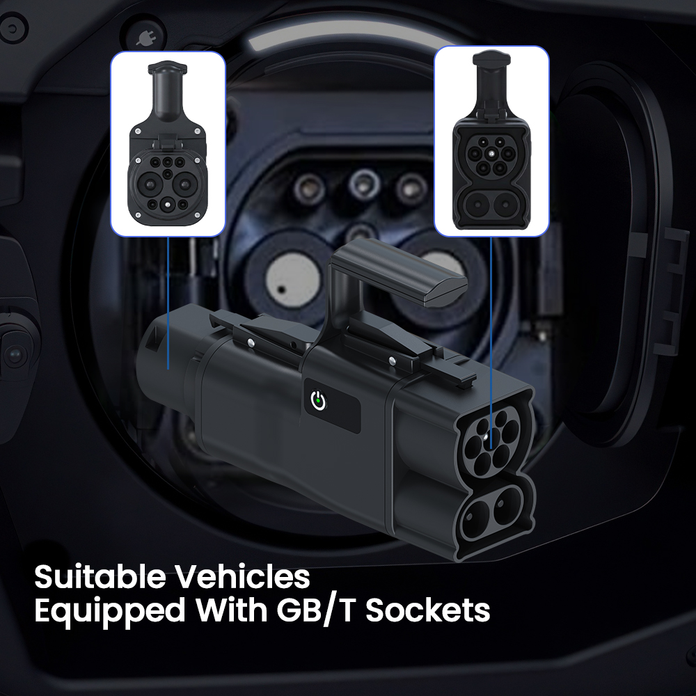 NTO CCS2 to GB/T EV Adapter EV - огляд і ціна Gb/T To Ccs2 200A Fast Charging Adapter