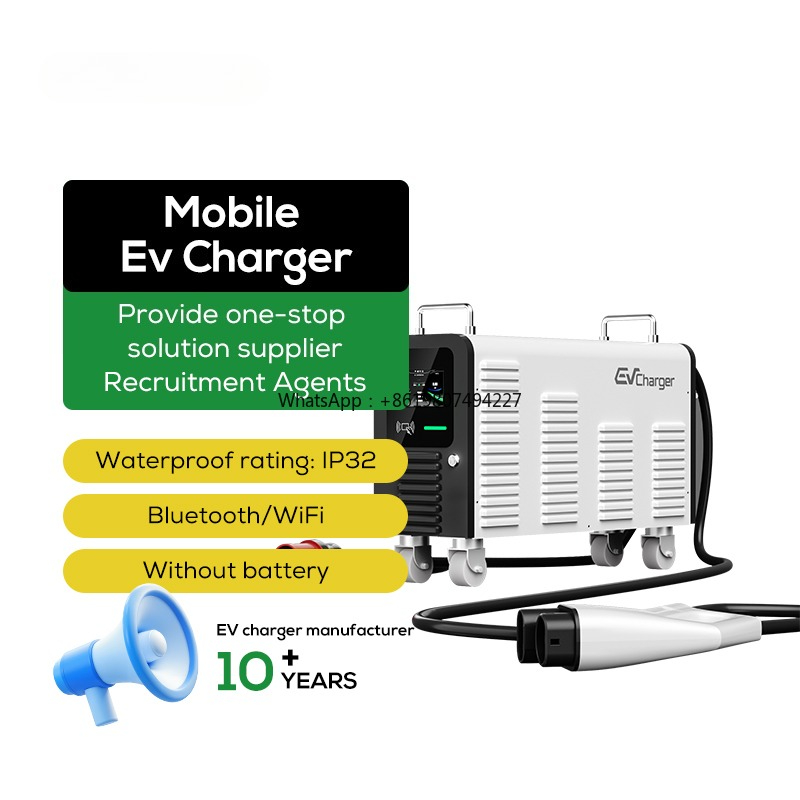 Ccs2 20Kw Portable E V Chargin - огляд і ціна Portable Dc Fast Charger 20Kw Ccs2