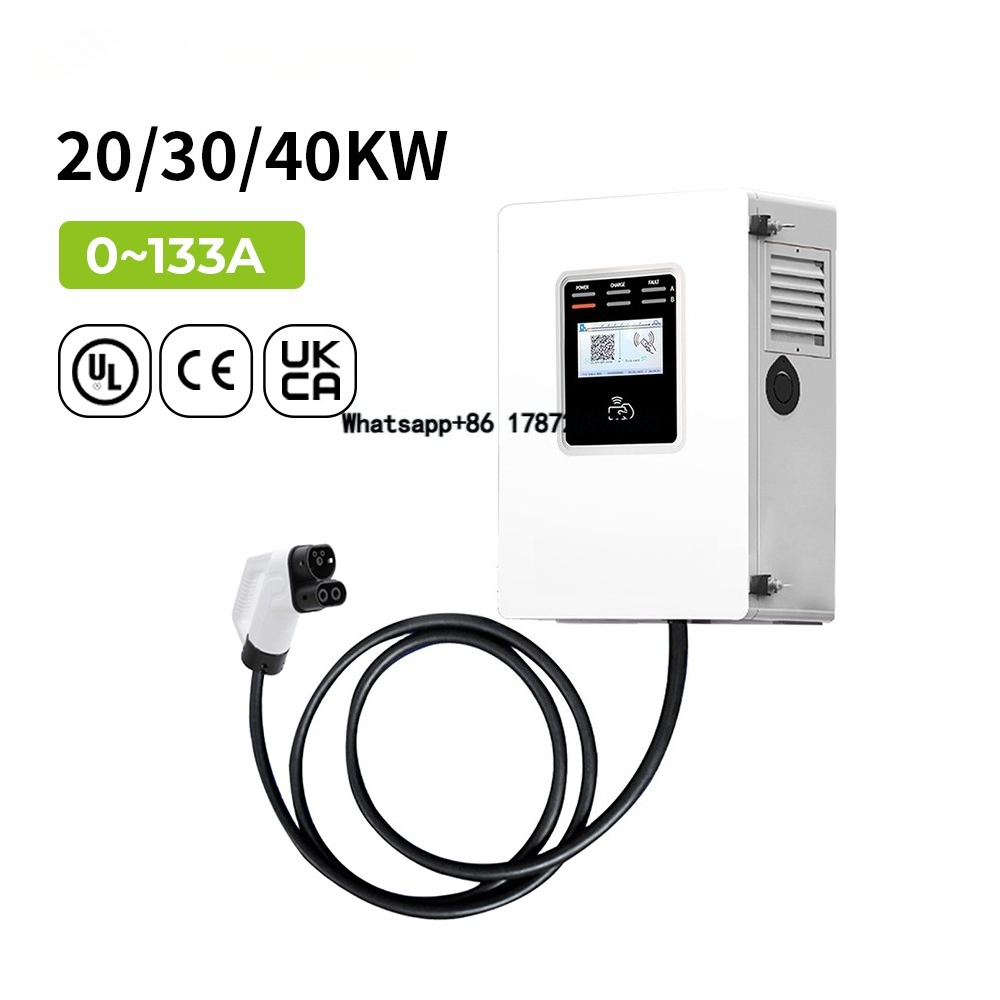 Ocpp 20kw 30kw 40kw CCS GBT Co - огляд і ціна Dc Fast Charger 30Kw Wallbox Commercial