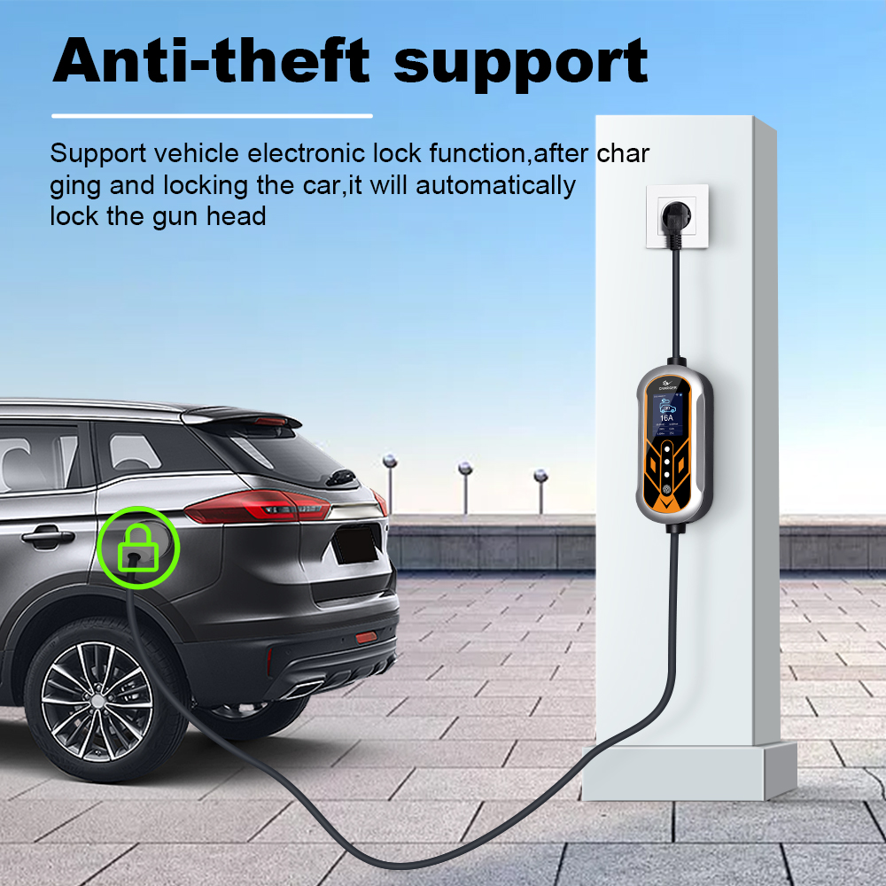 ADPOW Portable 32A Type2 EV Ch - огляд і ціна Portable Ev Charger 32A Type 2 Cee Plug