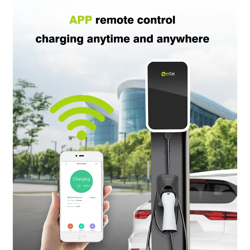 22kW EV Charger Type 2 Wallbox - огляд і ціна 22Kw Wallbox Type 2 Ocpp Rfid